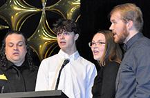 MCC music students performing at 2023 commencement